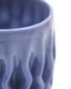 Solidified ''Entropy V1'' Dark Blue Porcelain Cup