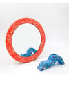 Tehanu Lab Terrazzo 29 cm Turuncu Ayna