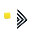 Trio Yellow Earrings - GİKU