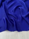BAMBU İPEK SATEN - SAKS MAVİ