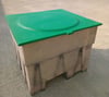 Ø820'lik Sehpalı Polyester Makine Dairesi Kabini 121x134