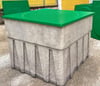 Ø920'lik Sehpalı Polyester Makine Dairesi Kabini 141x146