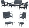 Miami Set Rattan