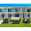 Monaco Model Üçlü Koltuk Rattan