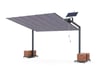 Tevalli Cosmos Solar Small Pergo Sistemli Şemsiye 250x300