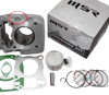 CBF 150 SİLİNDİR KİT JCC PİSTON-RIK SEGMAN MONTAJ OEM