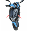 Tvs Ntorq 125 Ön Göğüs Panel Grenajı Mavi Orijinal