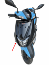 Tvs Ntorq 125 Sağ Ön Ufak Panel Dekor Kapak Orijinal