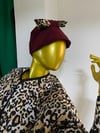 MODESTOSCARFS BONE LEOPAR BORDO