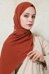 MODESTOSCARFS MEDİNE İPEĞİ ŞAL KİREMİT