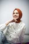 MODESTOSCARFS MİO CAZ ŞAL ORANGE