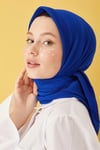 MODESTOSCARFS AQORDİON PİLİSE EŞARP SAKS