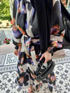 diğer SATEN FLOWE DRESS SİYAH