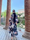 diğer SATEN FLOWE DRESS SİYAH