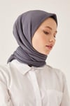 MODESTOSCARFS AQORDİON PİLİSE EŞARP GRİ