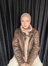 MODESTOSCARFS HAZIR ÇITÇIT PENYE ŞAL LATTE