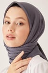 MODESTOSCARFS AQORDİON PİLİSE EŞARP GRİ