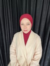 MODESTOSCARFS HAZIR ÇITÇIT PENYE ŞAL BORDO