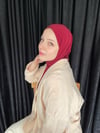MODESTOSCARFS HAZIR ÇITÇIT PENYE ŞAL BORDO