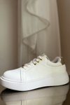 GOLD DETAYLI BEYAZ SNEAKER