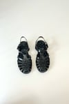 JELLY SANDALET SİYAH SİMLİ