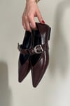 NANCY SİVRİ BURUN BABET BORDO