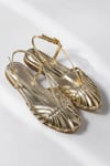 STELLA GOLD ŞERİT DETAYLI SANDALET