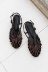STELLA ŞERİT DETAY SANDALET LEOPAR