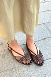 STELLA ŞERİT DETAY SANDALET LEOPAR
