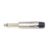 6.3 mm Mono Çivi Gitar Jak Gold - 1 ADET