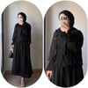 FARALYA ETEKLİ TAKIM SİYAH