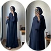 HÜDA Abaya Takım •Lacivert 