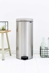 BRABANTIA BRA 111822 001-01-NEWICON FPP MATT STEEL PEDALLI ÇÖP KUTUSU 30L