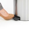 BRABANTIA BRA 111822 001-01-NEWICON FPP MATT STEEL PEDALLI ÇÖP KUTUSU 30L