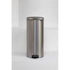 BRABANTIA BRA 111822 001-01-NEWICON FPP MATT STEEL PEDALLI ÇÖP KUTUSU 30L