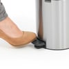 BRABANTIA BRA 112102 001-01-NEWICON FPP MATT STEEL PEDALLI ÇÖP KUTUSU 5L