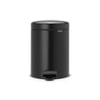 BRABANTIA BRA 112928 001-01- NEWICON MATT BLACK PEDALLI ÇÖP KUTUSU 5L