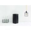 BRABANTIA BRA 114106 001-01-NEWICON MATT BLACK PEDALLI ÇÖP KUTUSU 20L