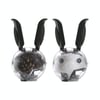 CHEF'N 101-033-001 MINI SALT PEPPER MANYETIK BIBER-TUZ DEĞIRMENI-SIYAH