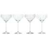 Mikasa C000213 Cheers 4lü Şampanya Tabağı Seti