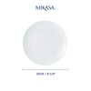 Mikasa MKCHSPLATEPK4 Chalk Porselen 4lü 21cm Tatlı Tabağı Seti