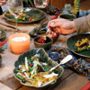 Mikasa MKJDDIPPK4 Jardin Stoneware 4lü 10cm Dip Kase Seti
