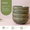 Mikasa MKJDDIPPK4 Jardin Stoneware 4lü 10cm Dip Kase Seti