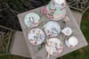 Mikasa x V&A Alice In Wonderland MKALSPLATEPK4 Porselen Fine China 21cm Pasta Tabak Seti 4lü