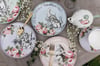 Mikasa x V&A Alice In Wonderland MKALSPLATEPK4 Porselen Fine China 21cm Pasta Tabak Seti 4lü