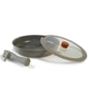 NEOFLAM MİDAS ORTA BOY SET GRI INDU