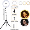 10 İNÇ SELFİE IŞIĞI 3 RENK + 2.1 METRE TRİPOD AYAĞI