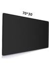 19x25 CM SİYAH OYUNCU MOUSEPAD DİKİŞLİ KAYMAZ TABAN