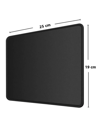 19X25 CM SİYAH OYUNCU MOUSEPAD DİKİŞLİ KAYMAZ TABAN