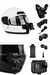Kask Çene Montajlı GoPro, Telefon ve Aksiyon Kamera Tutucu Aparatı BMTT04